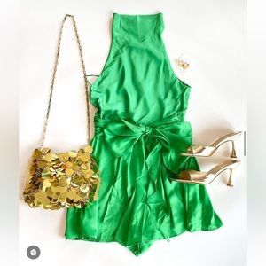 HAUSEN Kelly Green Romper